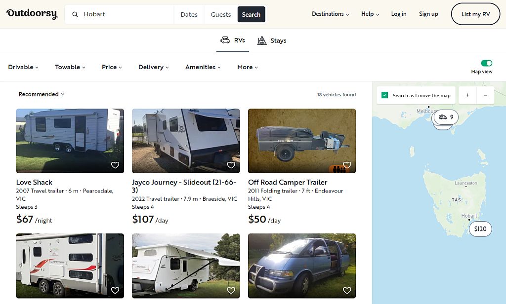 10 Best Campervan & RV Rentals in Hobart [2023]